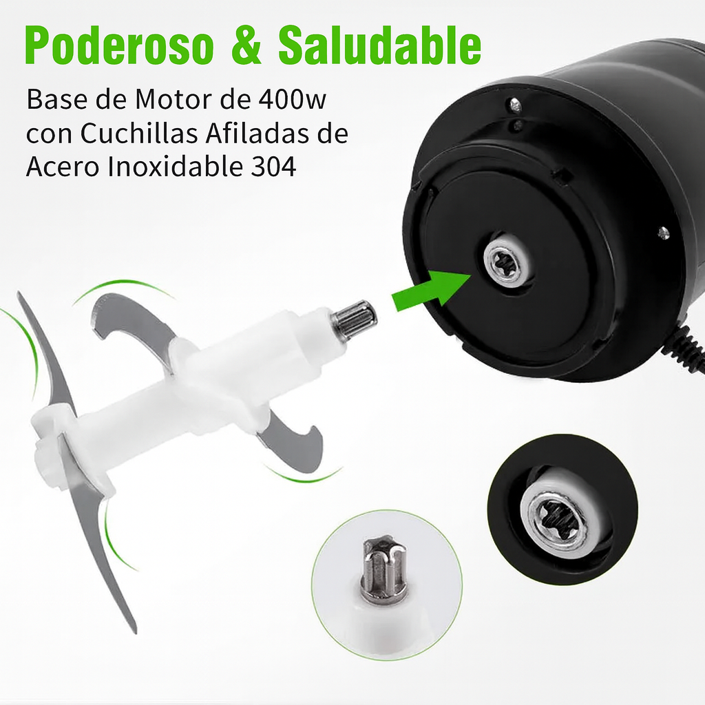 La Picadora Eléctrica que Ahorra Tiempo y Deja Todo Perfectamente Triturado en Segundos