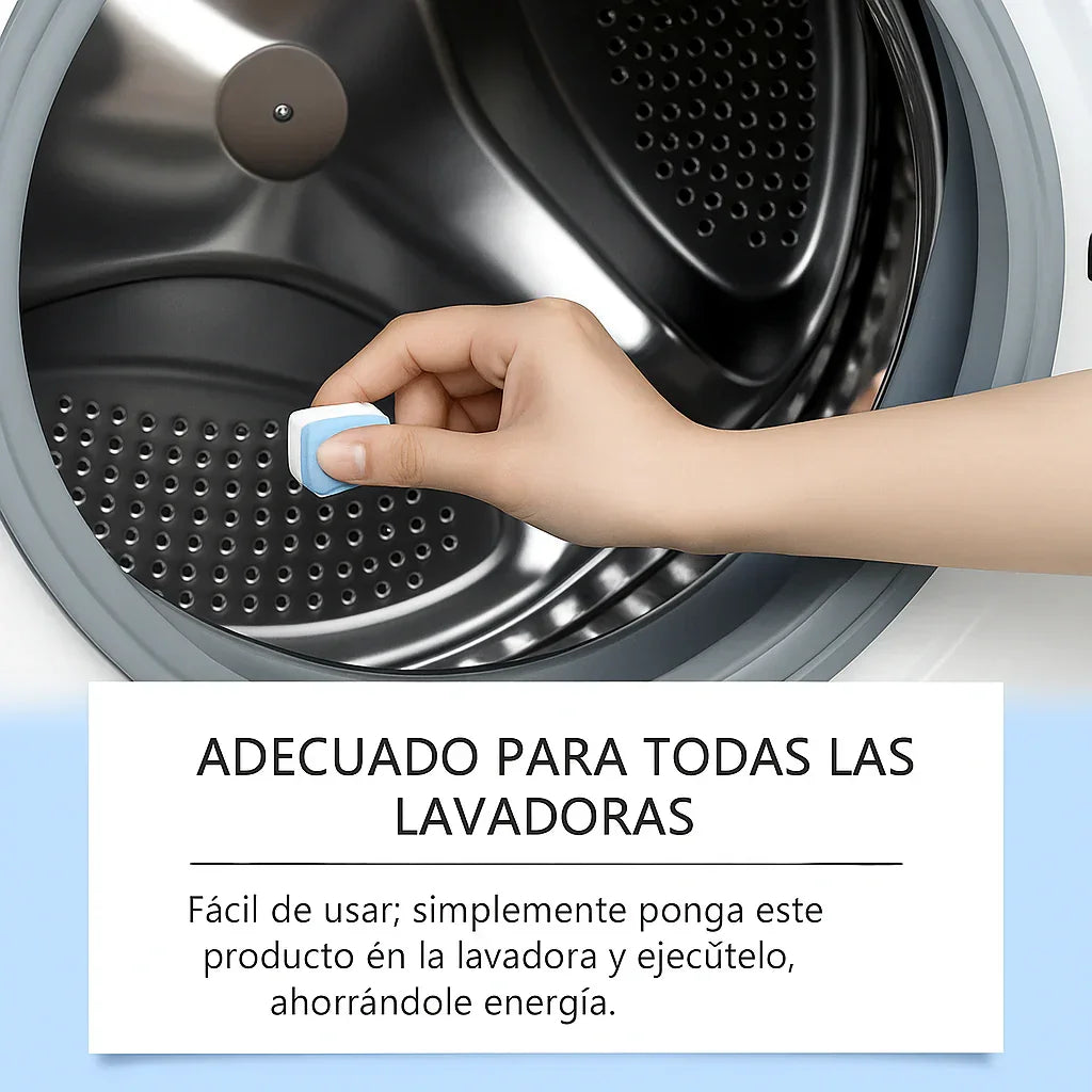 Pack 12 Tabletas de Limpieza Profunda para Lavadora «DeepClean™