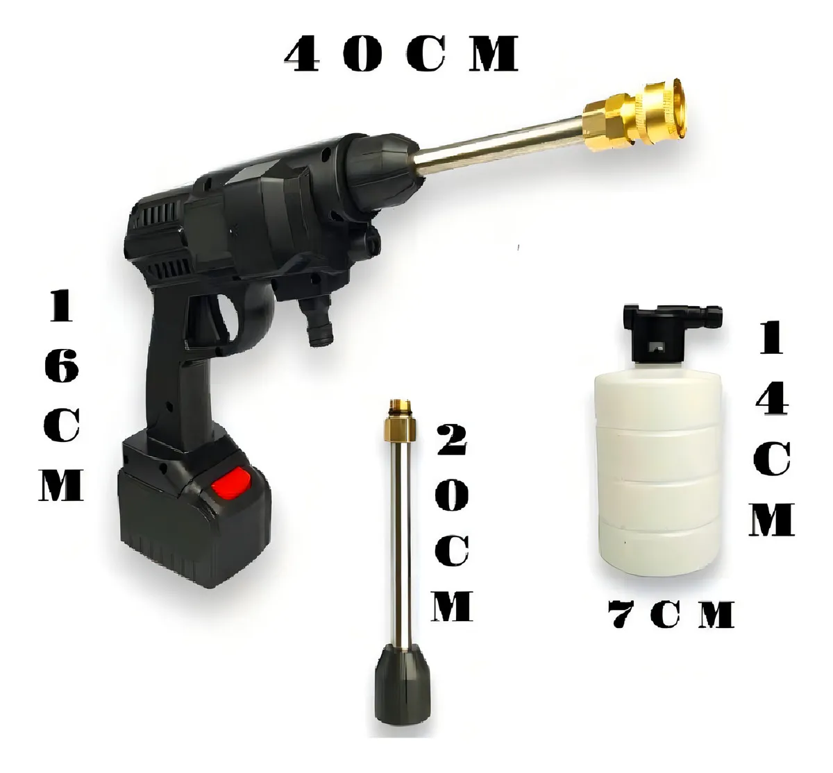 Hidrolavadora Inalámbrica PowerDuo - Kit de Larga Duración