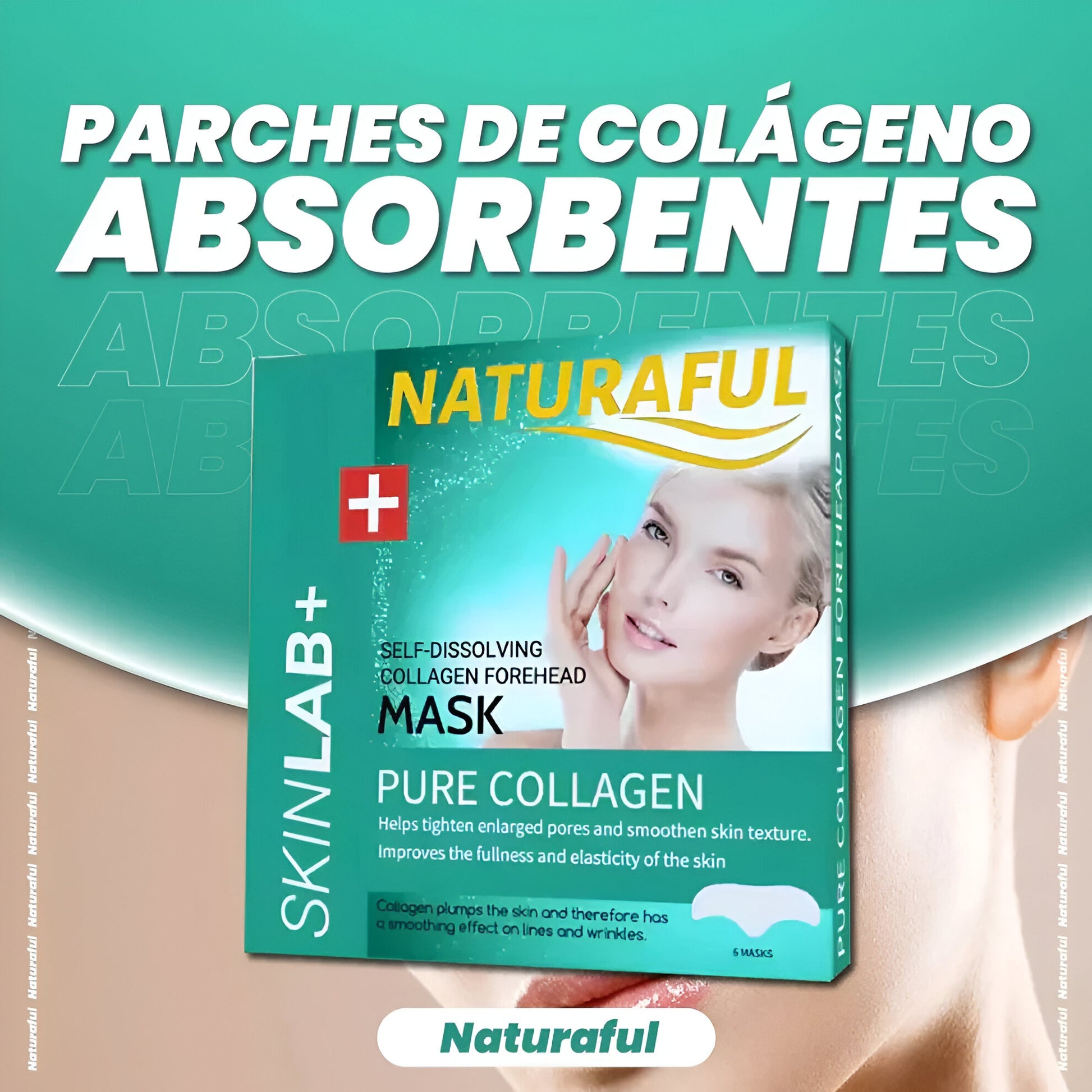 Parches de Colágeno Auto-disolventes NaturalFul®: Renueva tu piel mientras descansas